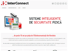 Tablet Screenshot of interconnect.ro