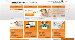 Desktop Screenshot of interconnect.cz
